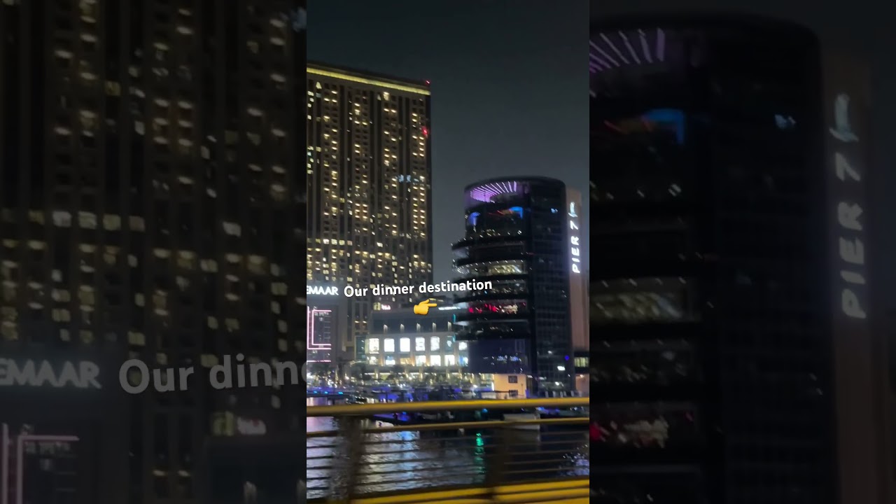 Dubai Marina at Pier 7 ❤️❤️❤️