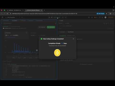 1200. Minimum Absolute Difference | Leetcode | Daily Question