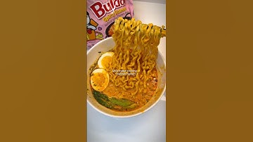 The Best Buldak Ramen You’ll Ever Taste #asmrfood #mukbang #easyrecipe