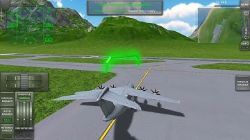 Taxiing & Takeoff Turboprop Flight Simulator