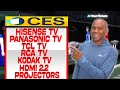 Latest TV Tech At Ces Micro Led Hisense RGB Local Dimming Hdmi 2 2 Panasonic TCL Kodak 