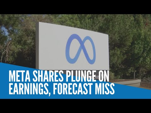 Meta shares plunge on earnings, forecast miss