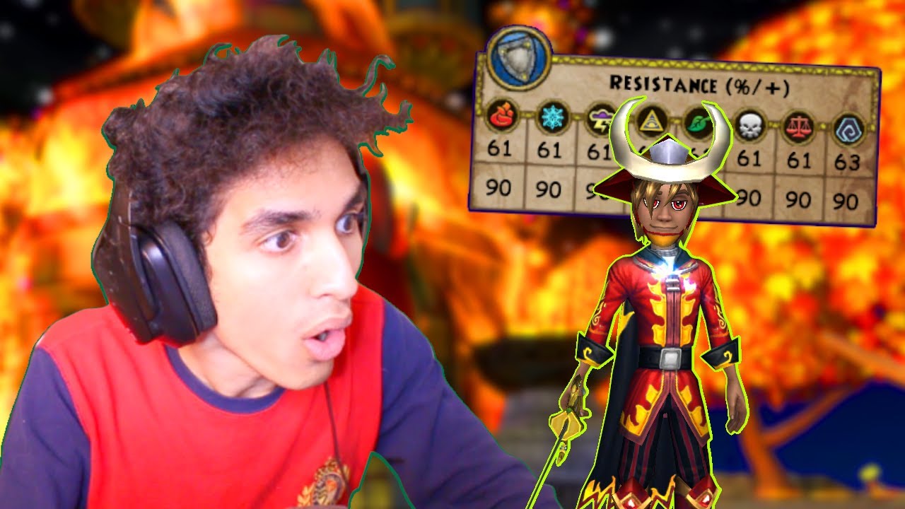 Wizard101 Max (150) Fire PvP: 60% Resist On Fire Is INSANE!