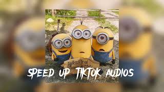 Speed up tiktok audios💫