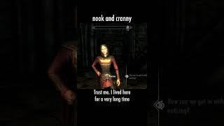 nook and cranny — The Elder Scrolls V: Skyrim dialogue scene