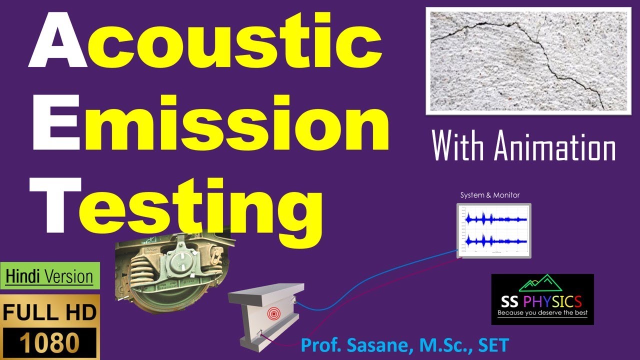 Acoustic emission testing in hindi, ndt, aet YouTube