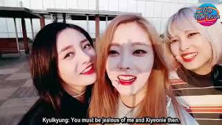 PRISTIN YUHA, XIYEON, EUNWOO, KYULKYUNG FUNNY (POOR YUHA)