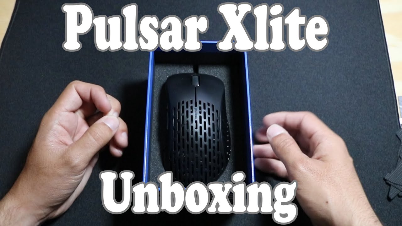Pulsar Xlite 48gram Ergo! Unboxing/First Impressions! (review soon)