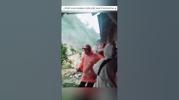 L.Ở ĐẤT KINH HOÀNG CUỐN S.ẬP NHÀ Ở INDONESIA 😰