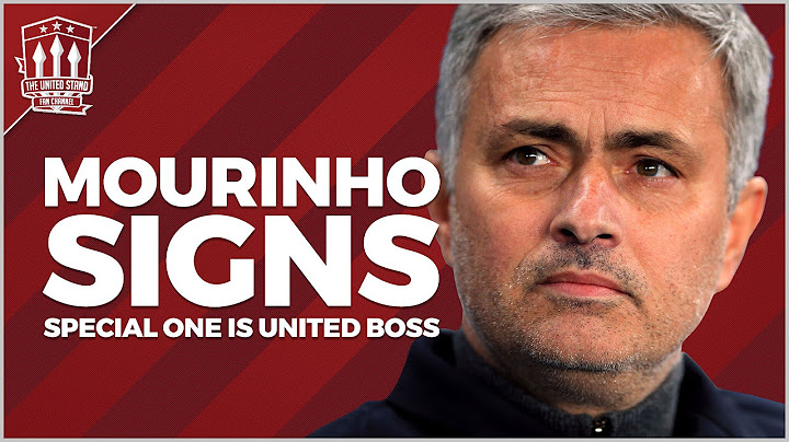 Jose Mourinho appointed Manchester United Manager | MUFC Latest