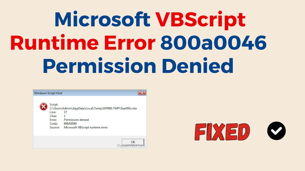 microsoft vbscript runtime error wrong number of arguments or invalid property assignment