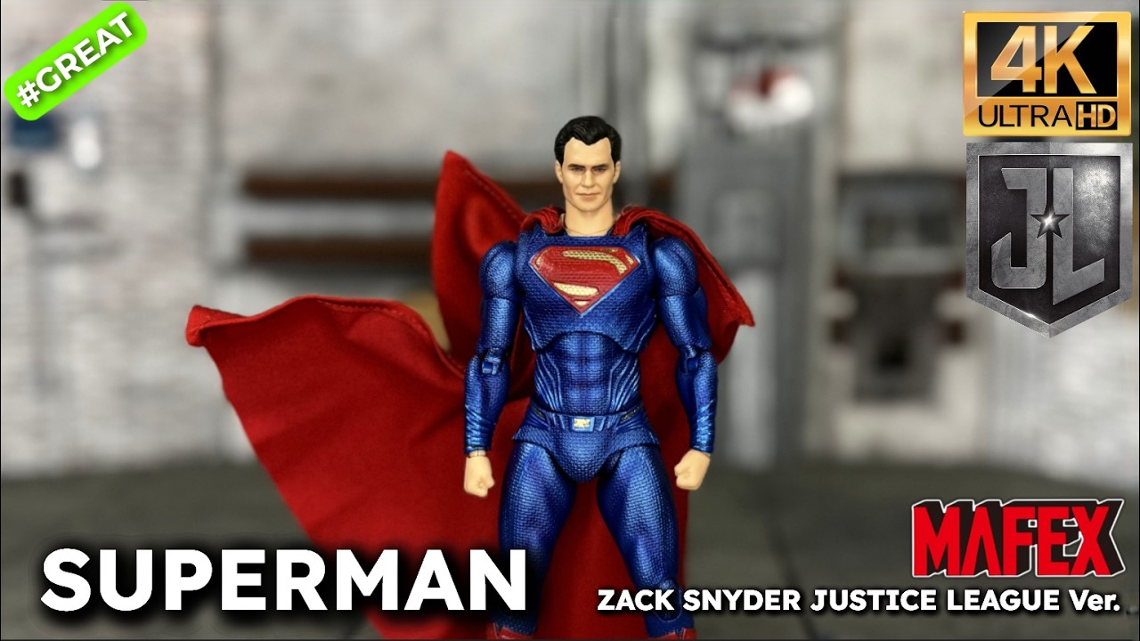 MAFEX Superman Zack Snyder Justice League 1/12 action figure