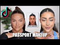 Trying the VIRAL TIKTOK PASSPORT MAKEUP...is it really THAT good?