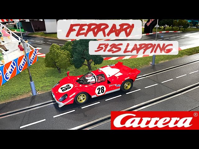 CARRERA DIGITAL 124 FERRARI 512S LAPPING! - YouTube
