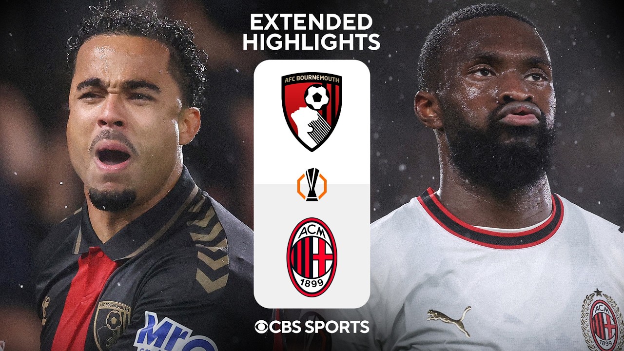 AFC Bournemouth vs. Milan: Extended Highlights | UEL League Phase MD 3 | CBS Sports Golazo