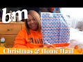 *NEW IN*  HUGE B&M HAUL CHRISTMAS & HOME 2021