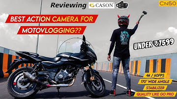 Best budget action camera cason cn50 4k | Best for Motovlogging | Should buy or not | Honest Review