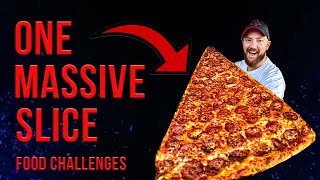 COULD YOU FINISH SYDNEY'S BIGGEST SLICE OF PIZZA | Sydney Food Challenge | The Wolf Of Eat Street