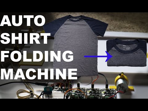 Cómo construir una Máquina automática para doblar camisetas con