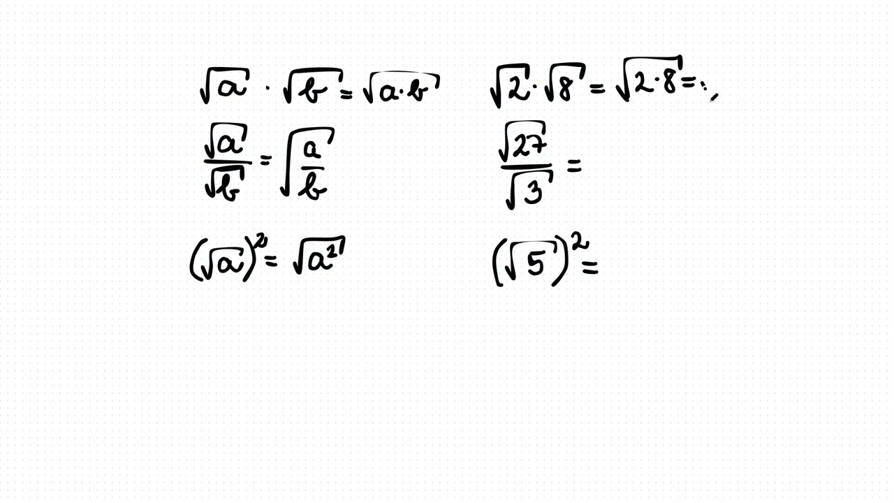 Gyökvonás azonosságai 10. osztály