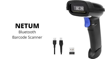 NETUM | Bluetooth Barcode Scanner, Compatible with 2.4G Wireless & Bluetooth Function