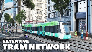 Trams EVERYWHERE! | Cities Skylines: Oceania 28