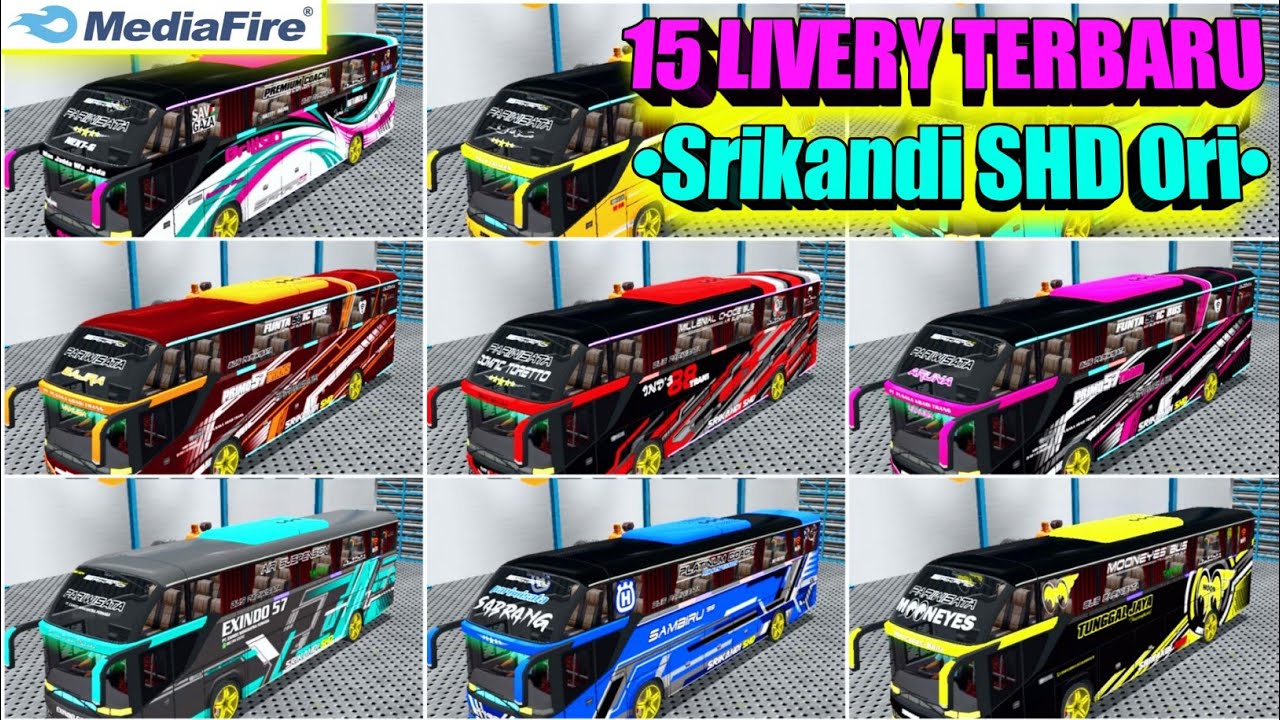 Download Livery Bussid Srikandi Shd Pariwisata - Download ...