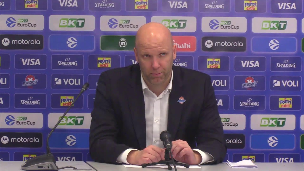 Press Conference KK Buducnost VOLI - Besiktas