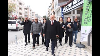 AYHAN GÜNAY'IN ESNAF GEZİSİNDEKİ DURAĞI SEYFETTİN İNCE CADDESİ OLDU