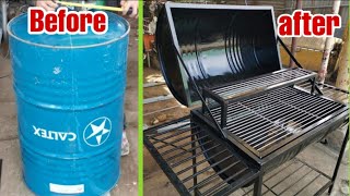 HOW TO MAKE BARREL BARBEQUE GRILL