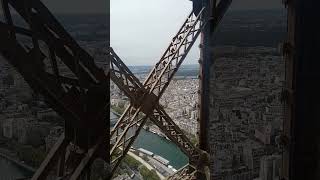 Eiffel tower 🗼 lift from the summit to the bottom