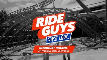 COMING SOON! First Look at Stardust Racers in Universal Epic Universe | Ride Guys