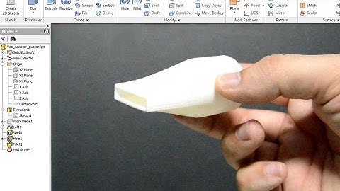 3D printing - From design to print with a TEVO Tarantula printer