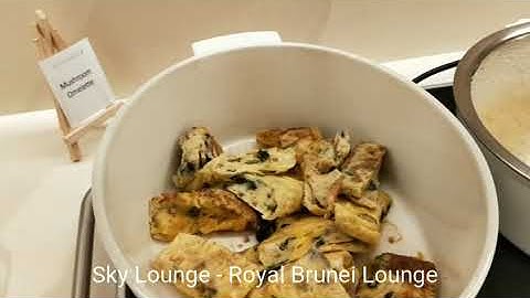 Review Sky Lounge ROYAL BRUNEI
