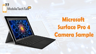 Microsoft Surface Pro 4 Camera Sample