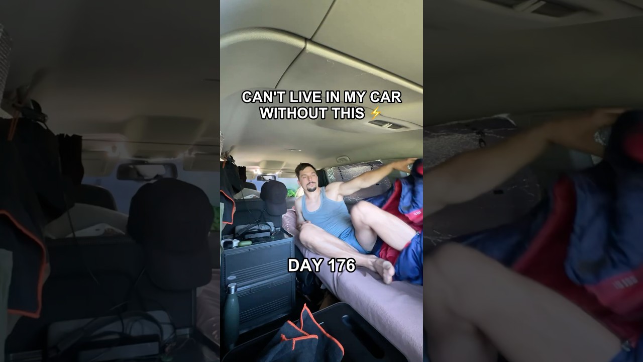 I CAN’T LIVE IN MY CAR WITHOUT THIS ⚡ #vanlife #carlife