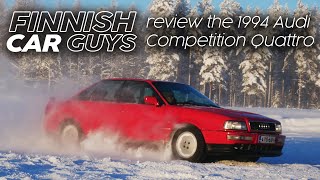 Audi 80 Competition Quattro  Analogue nostalgia