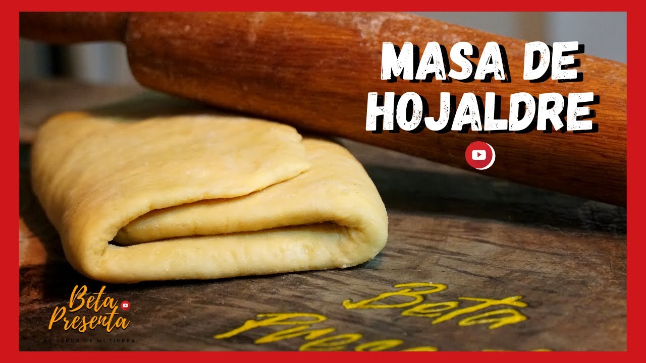 Como HACER MASA de HOJALDRE CASERO 😄 Receta PASTELES de AREQUIPE