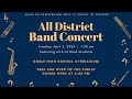 All district band concert 422024
