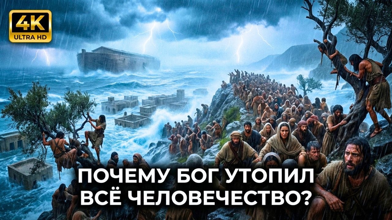 ПОЧЕМУ БОГ УТОПИЛ ВСЁ ЧЕЛОВЕЧЕСТВО В ПОТОПЕ | БИБЛЕЙСКИЙ ДОКУМЕНТАЛЬНЫЙ ФИЛЬМ