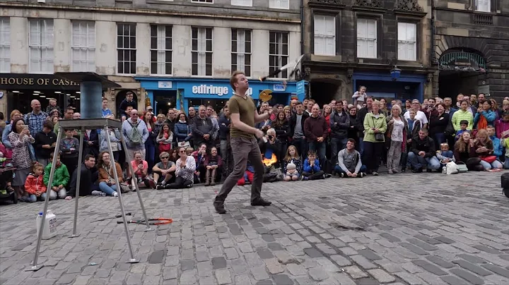 Edinburgh Fringe Juggler Daniel Zindler Part 1 - 4K