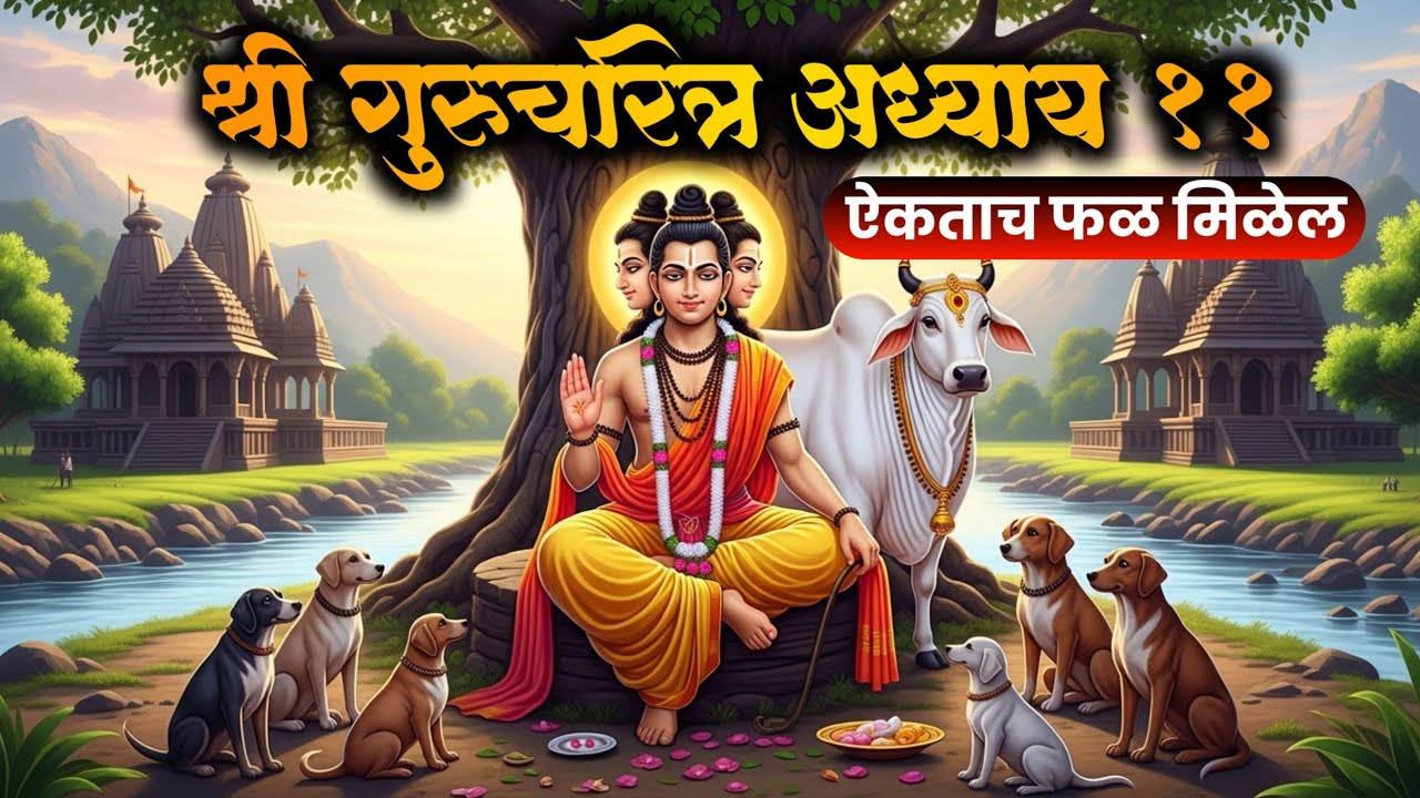 श्रीपाद श्रीवल्लभ सारामृत अध्याय ११🌸| ऐकल्यावर जीवनात चमत्कार घडतो | दत्त भक्तांसाठी खास🙏|| 
