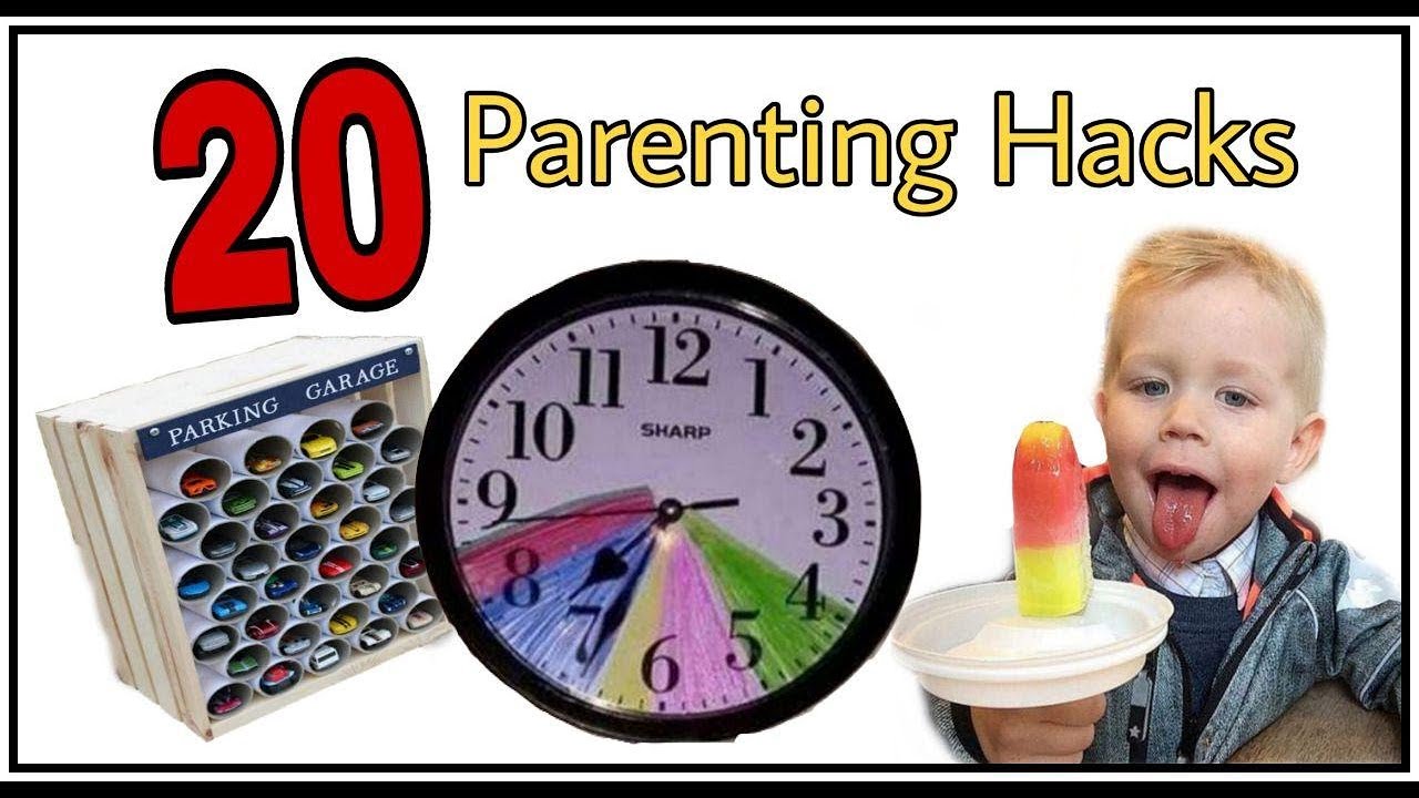 20 Parenting Hacks - YouTube