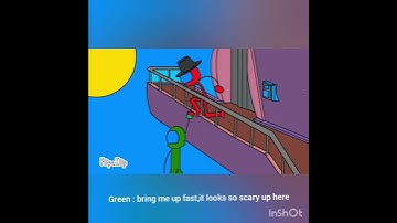 what if crewmates got ejected like this in the airship map( among us animation)