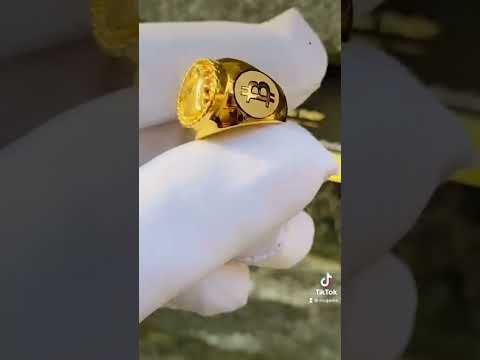 Nhẫn Signet VÀNG 18K phong thủy