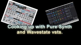 Using PureSynth and Korg Wavestate in beatmaking and productions