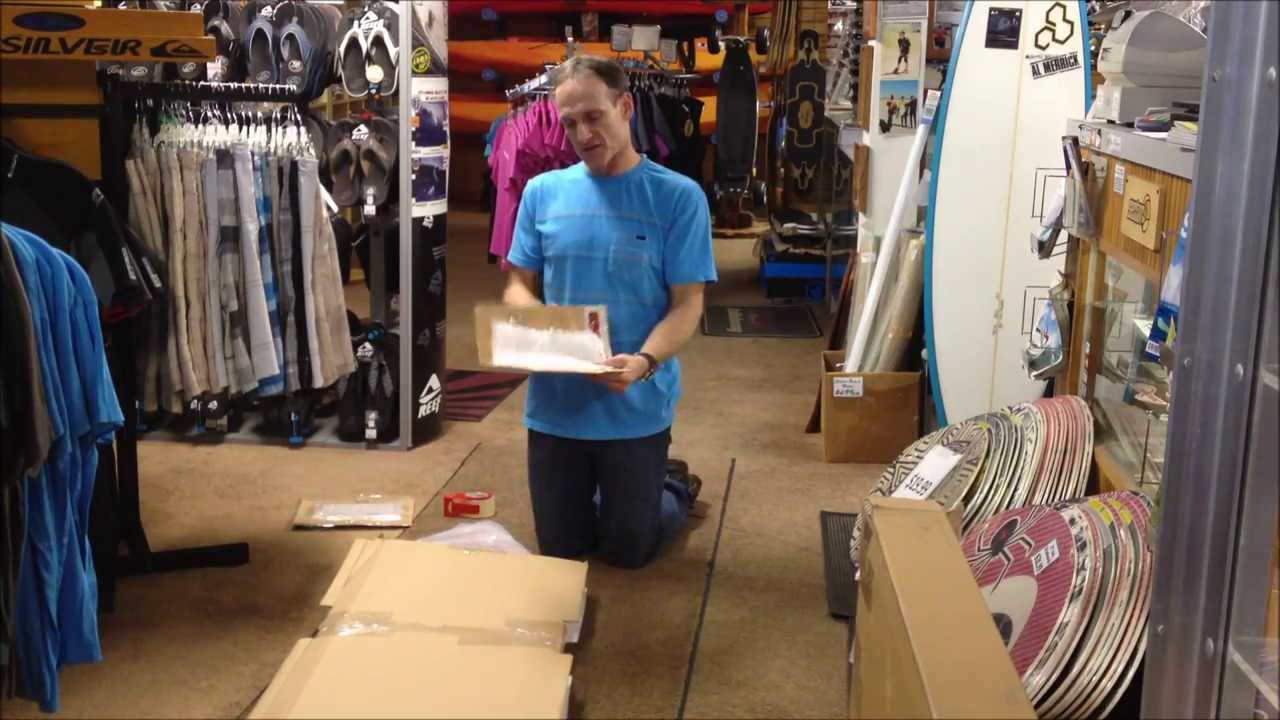 How to ship a surfboard YouTube