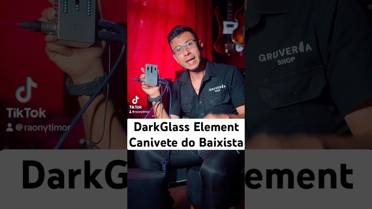 Darkglass Element e um DI, Amp de fone, pre amp, impulse response, afinador, em um único produto