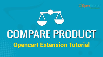 Compare Product- An OpenCart Extension Video Tutorial