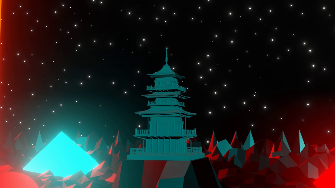 Japanese Temple Animation